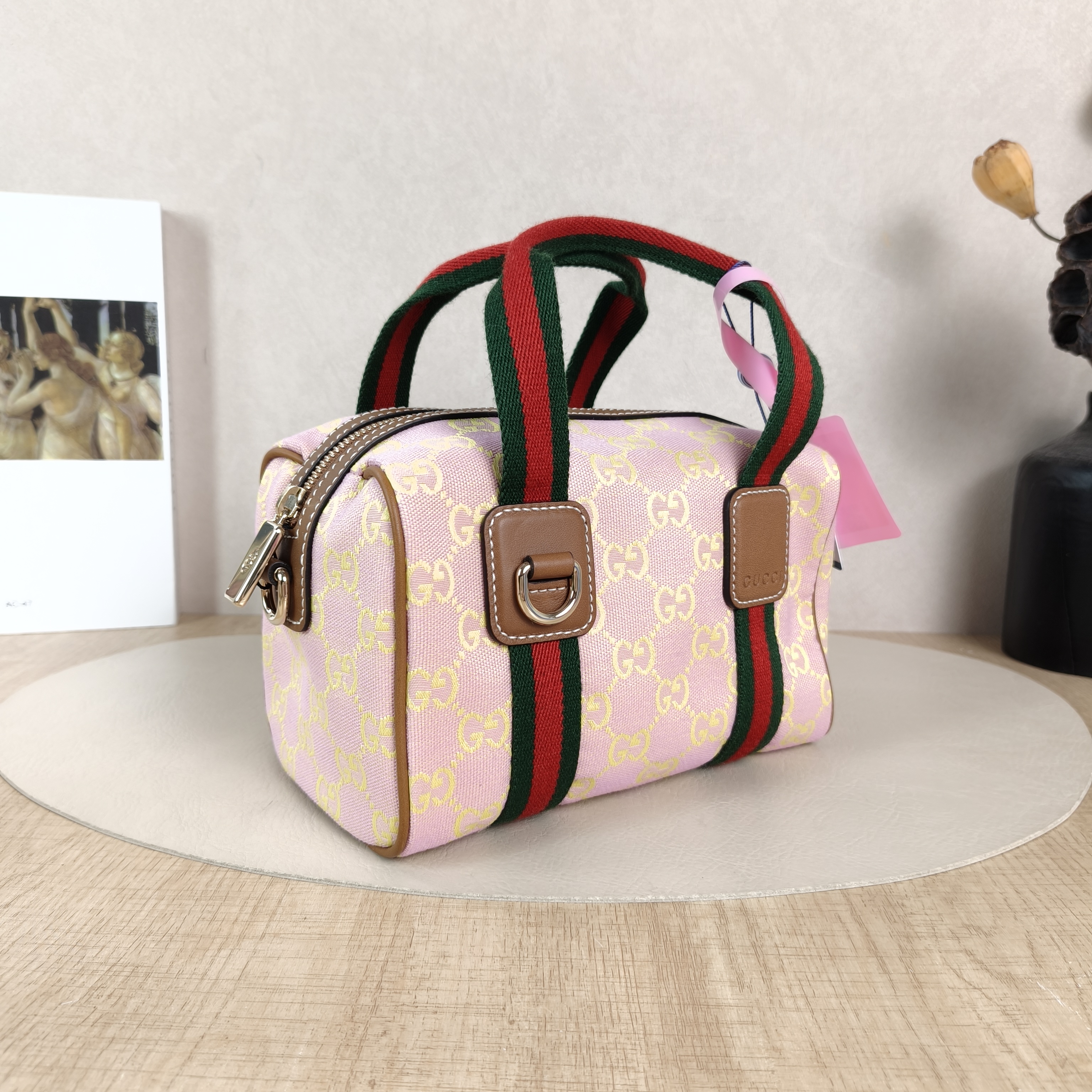 GUCCI Crossbody Bag GG Collection Pink mini20 × 13 × 13 cm — cover view 2 of 5