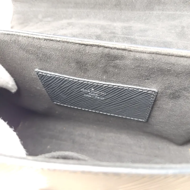 Louis Vuitton Crossbody Bag Twist Black Epi Embossed Calfskin Medium 23 × 9.5 × 17 cm — detail view 8 of 12