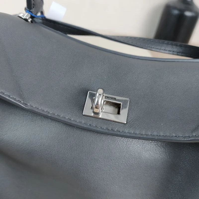 BALENCIAGA Crossbody Bag RODEO Grey Calfskinmini23 × 10 × 17 cm — detail view 7 of 13