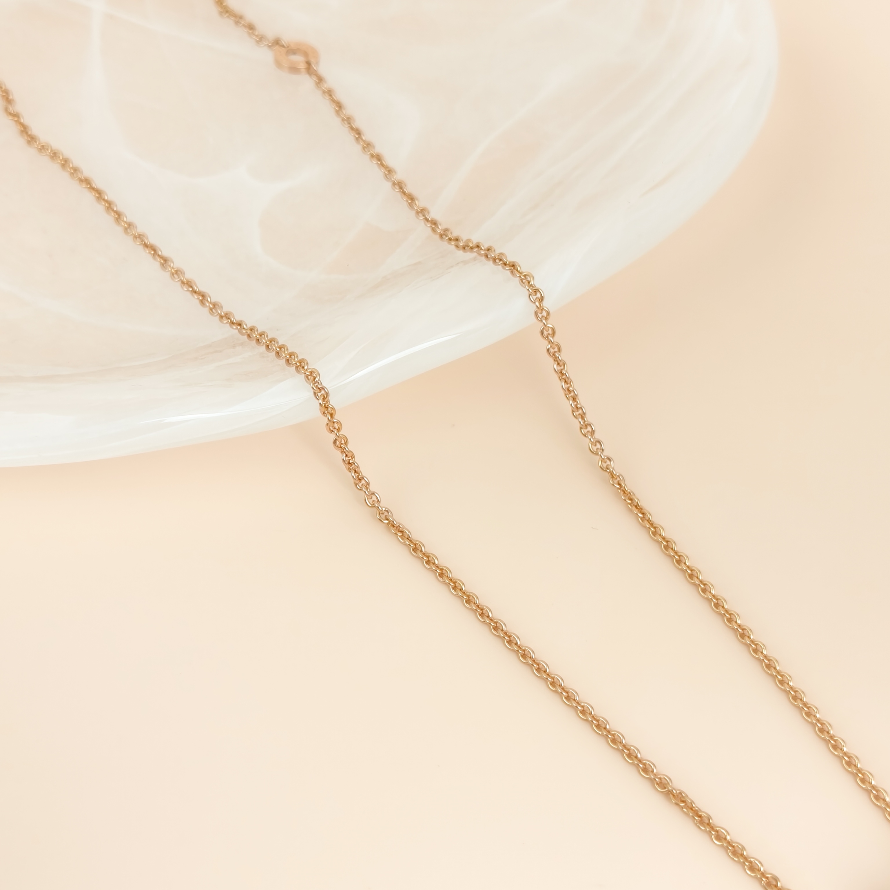 Bvlgari Necklace B.ZERO1Collection Black Rose Gold 18KR ose Gold One Size46cm — cover view 7 of 10