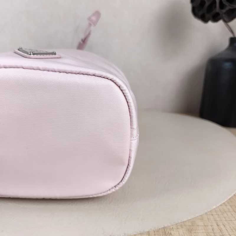 PRADA Shoulder Bag Bucket Bag Pink Nylon One Size 16 × 10 × 22 cm — detail view 5 of 10