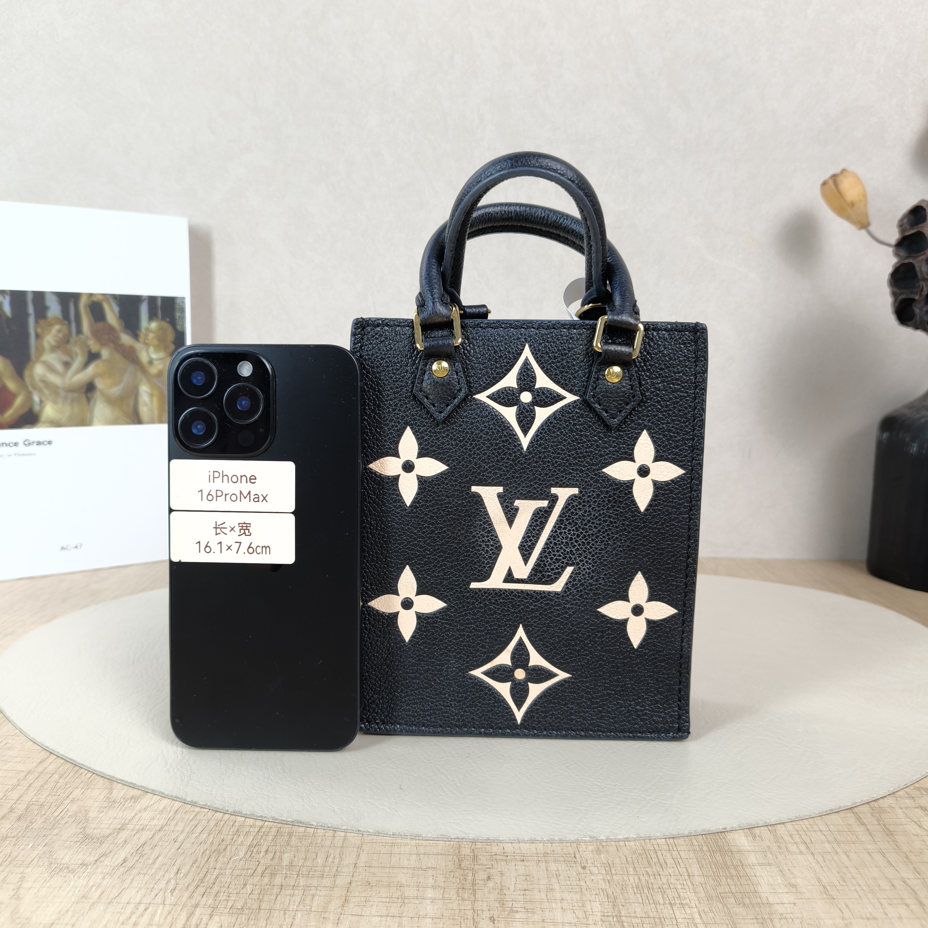Louis Vuitton Crossbody Bag PETIT SAC PLAT Mini Calfskinmini14 × 5 × 17 cm — cover view 5 of 5