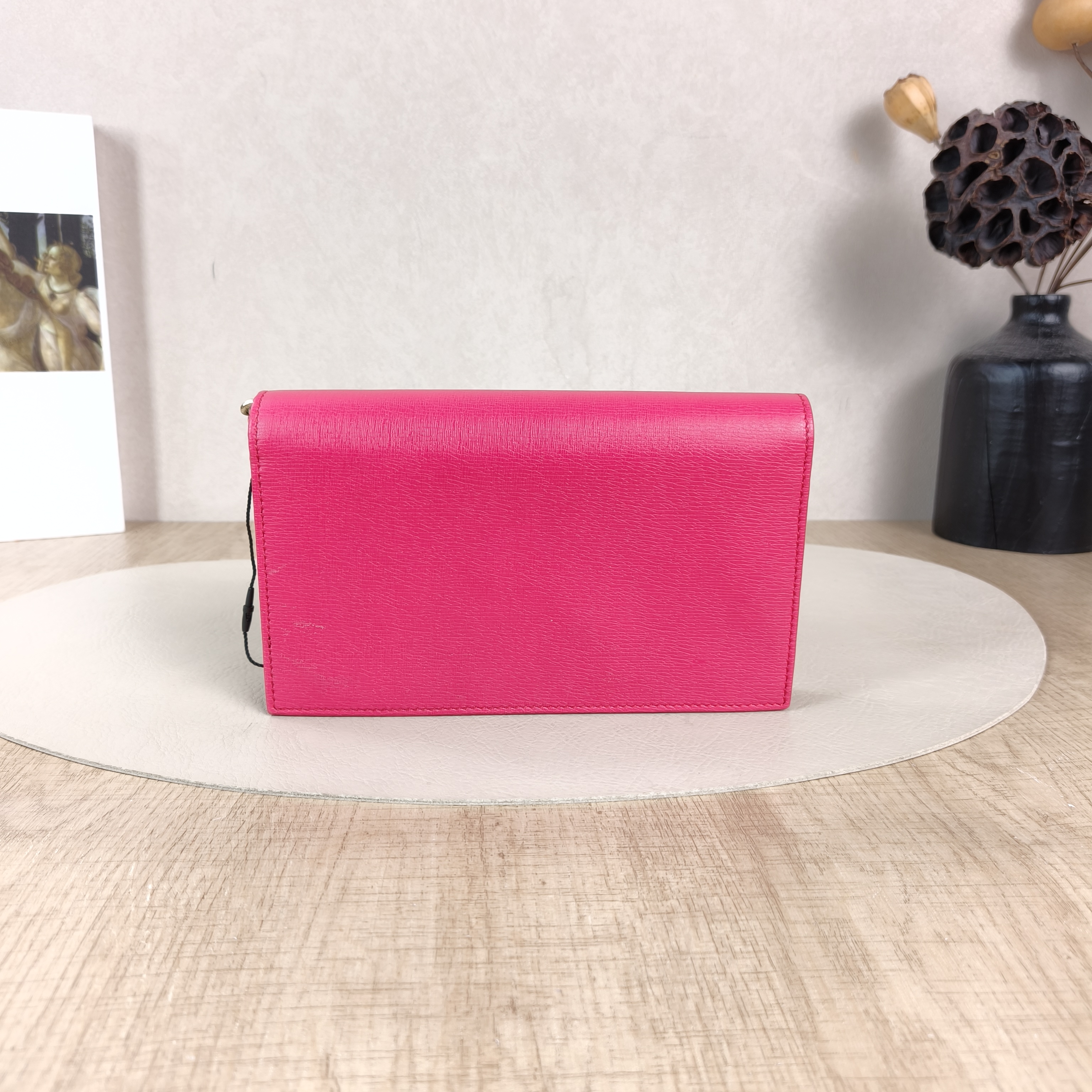 GUCCI Crossbody Bag Chain Bagwoc Crossbody Bag Red Calfskin One Size19 × 3 × 11.5 cm — cover view 4 of 6