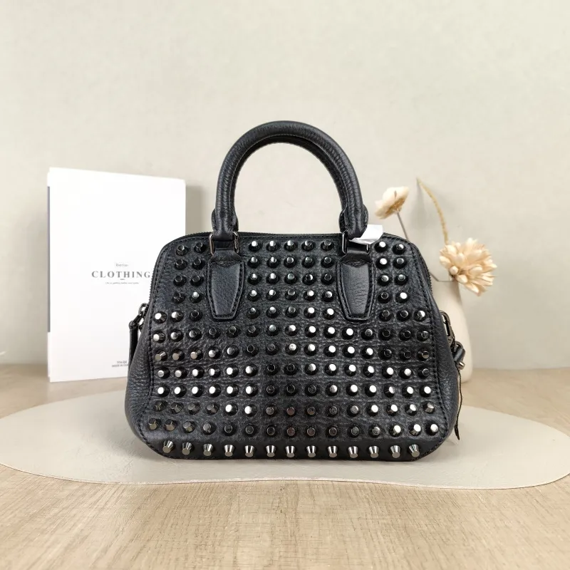 MCM Crossbody Bag Crossbody Bag Black PVC One Size23 × 12.5 × 18 cm