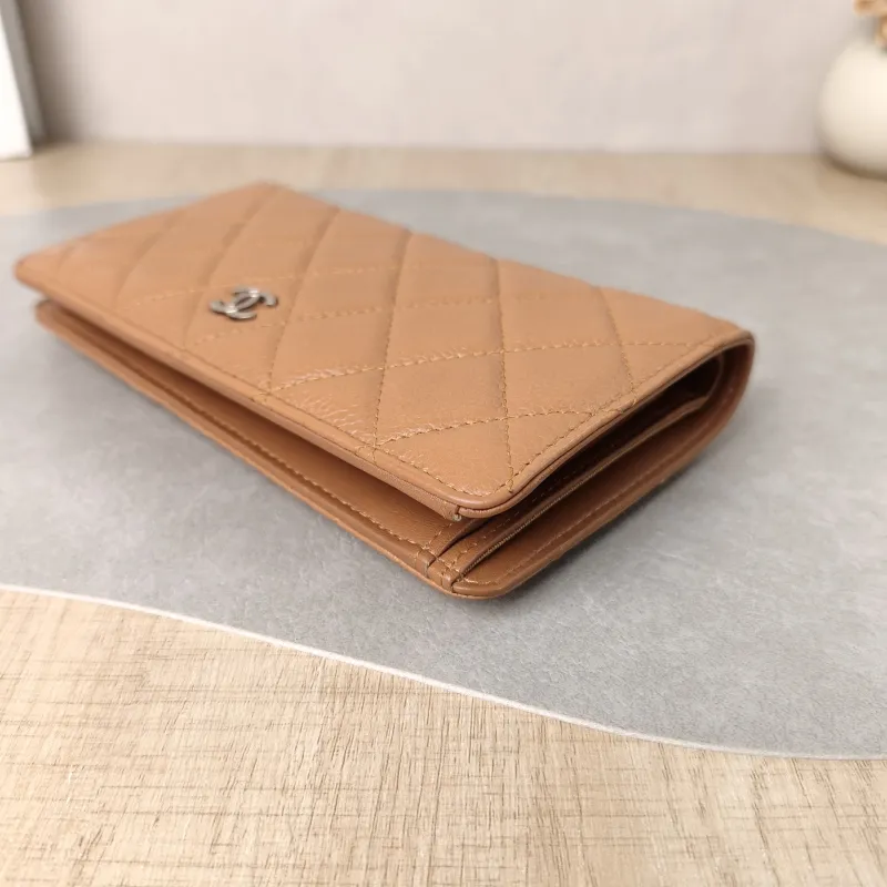 Chanel Wallet Edition Wallet Caramel Calfskin One Size 18.5 × 2 × 10 cm 15 — detail view 9 of 12