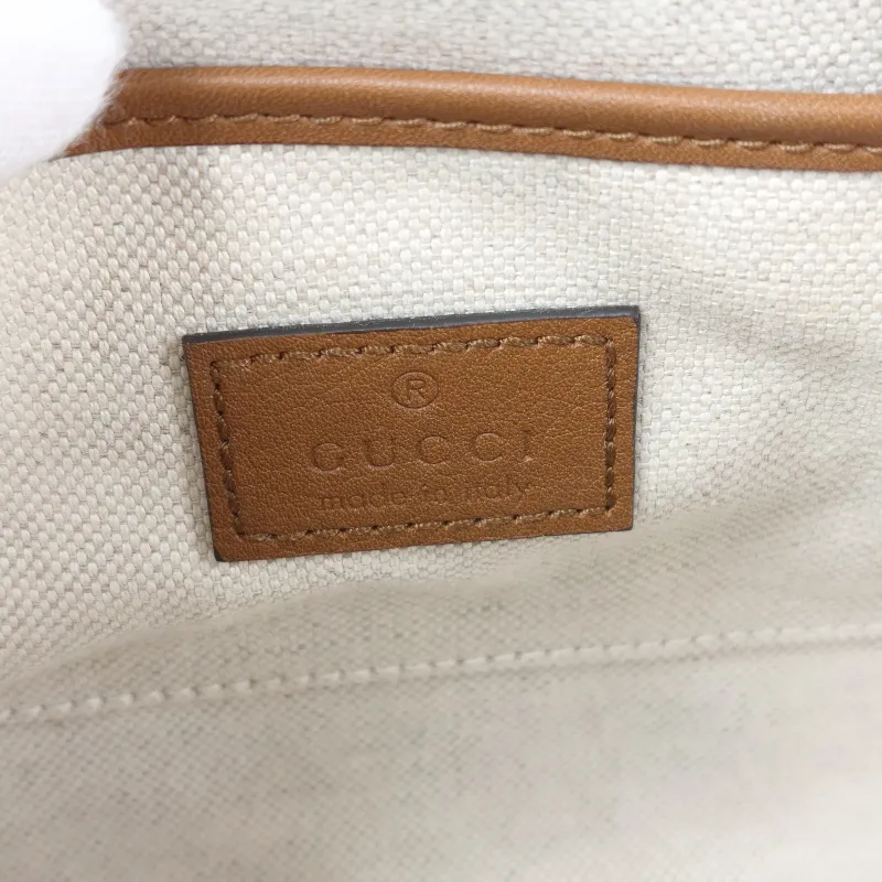 GUCCI Crossbody Bag Blondie g Camera Bag Monogram Canvas， mini21 × 8 × 15.5 cm — detail view 8 of 12