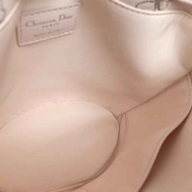 DIOR Shoulder Bag Bucket Bag Pink Calfskin One Size15 × 10 × 7.5 cm — detail view 8 of 13