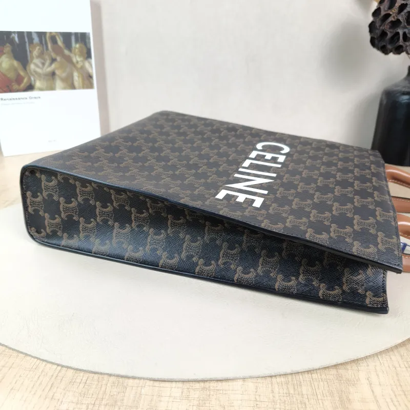CELINE Crossbody Bag CABAS Monogram PVC Small28.5 × 8 × 33 cm — detail view 6 of 11